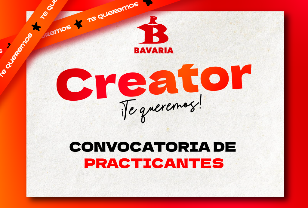 Convocatoria de prácticas Bavaria 2026-1