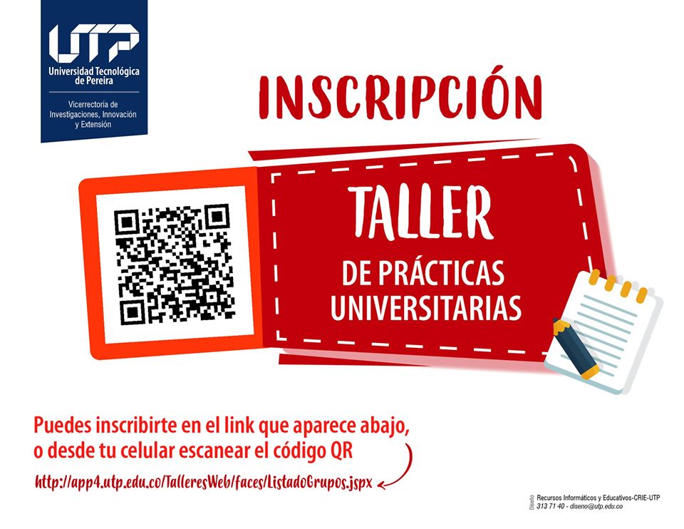 Inscripción taller de prácticas universitarias